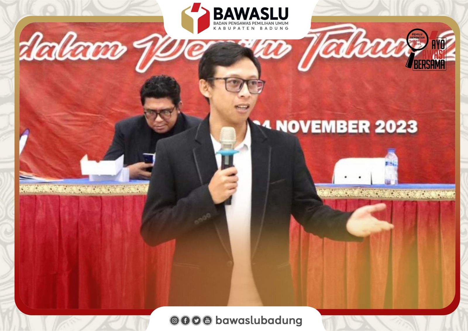 Bawaslu Badung Ajak Mahasiswa Universitas Dhyana Pura Bersama Awasi Pemilu