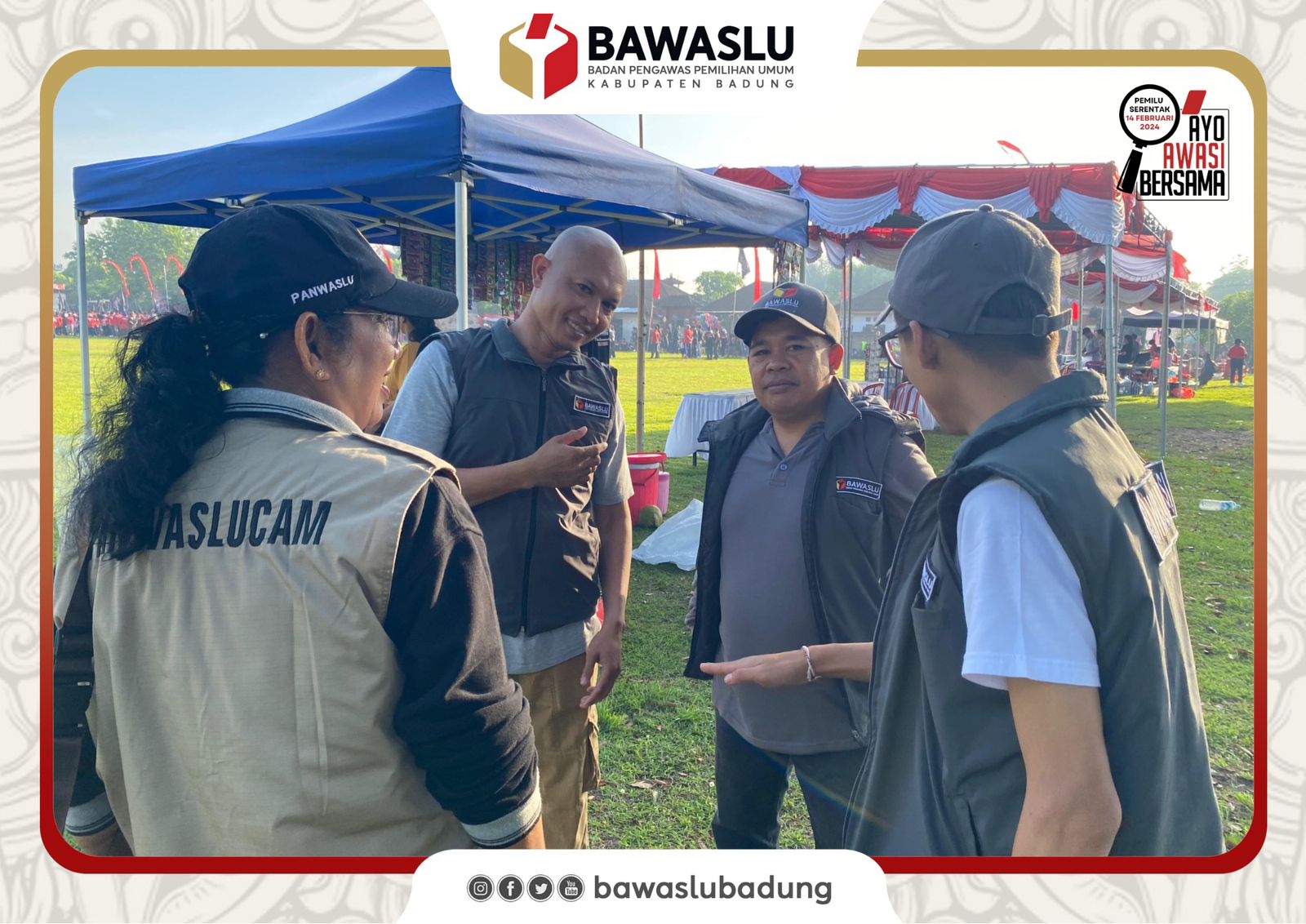 Sebulan, 78 Kampanye Diawasi Jajaran Pengawas di Kabupaten Badung