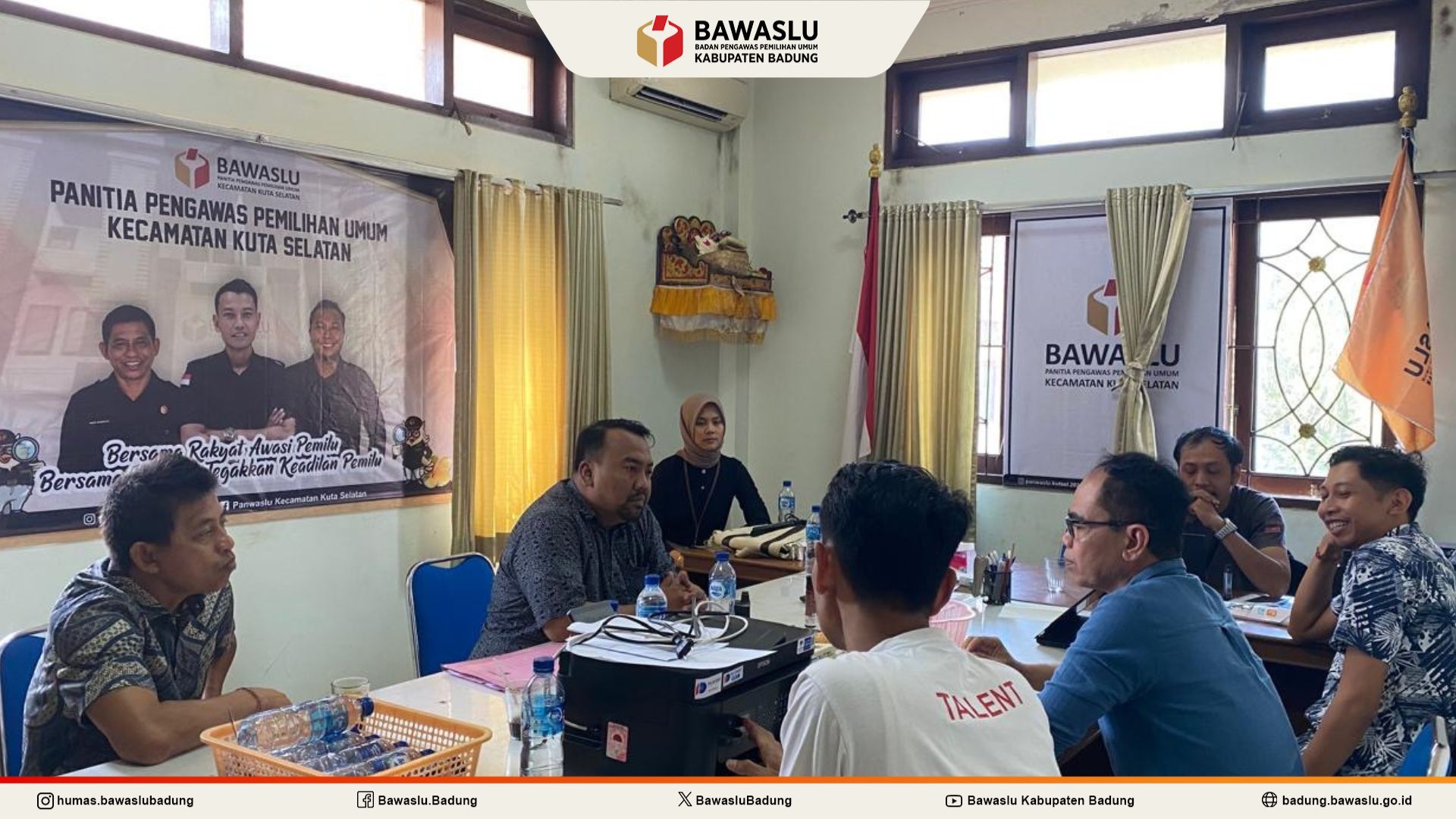 Bawaslu Badung Monitoring Pembentukan PPDP/Pantarlih Pilkada 2024