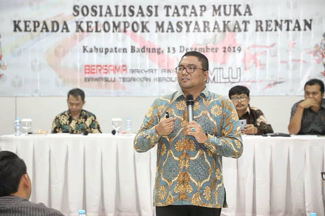 BAWASLU RI SOSIALISASI KE KAUM MILENIAL DAN DISABILITAS DI BADUNG