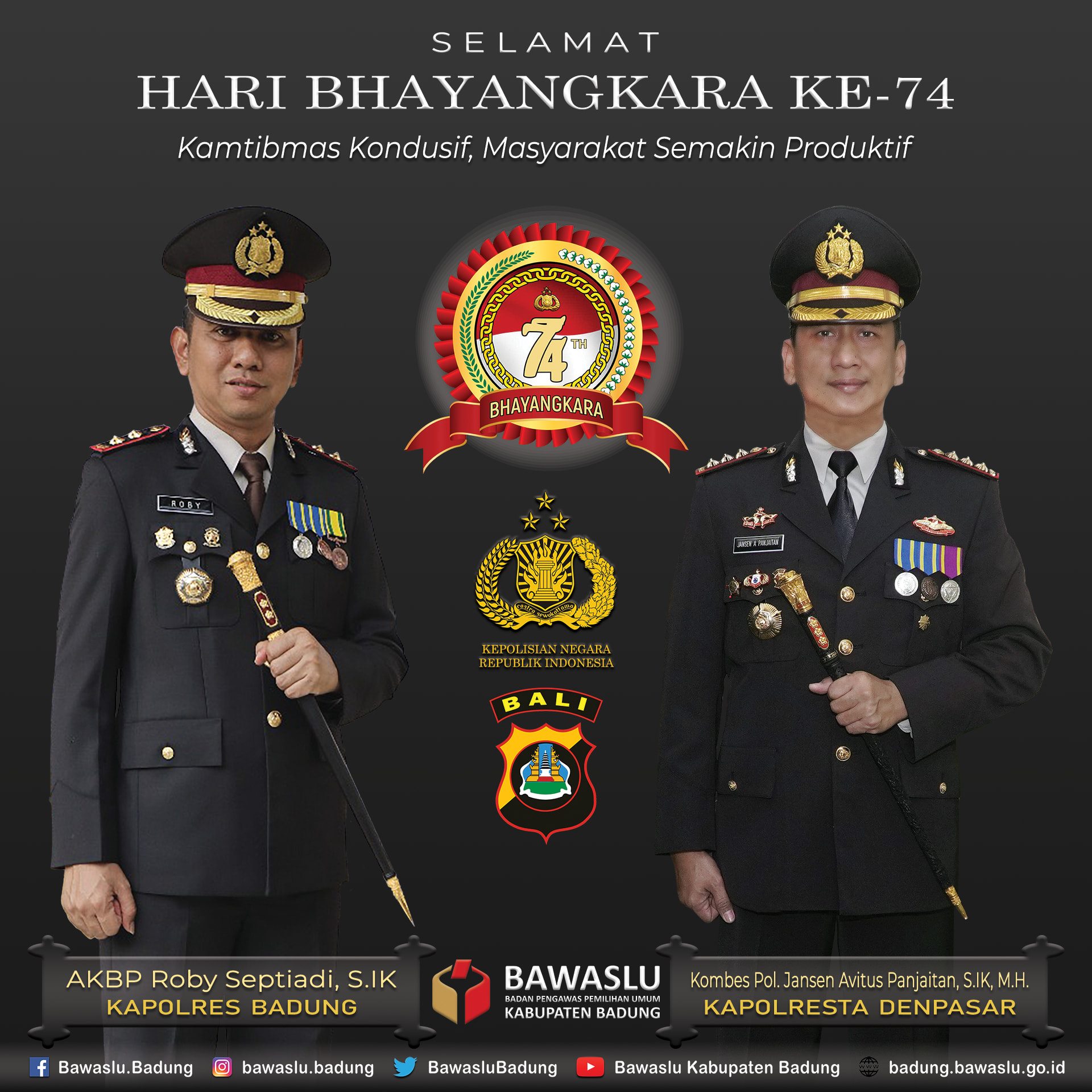 Selamat Hari Bhayangkara Ke-74