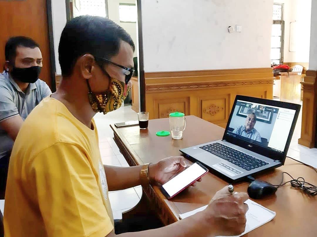 Vidcon Kemendagri Sosialisasi Permendagri 41/2020