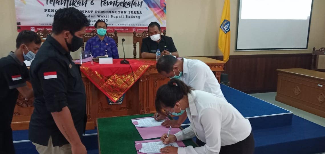 BAWASLU BADUNG LANTIK  PENGAWAS TPS SE-KABUPATEN BADUNG (PART 2)