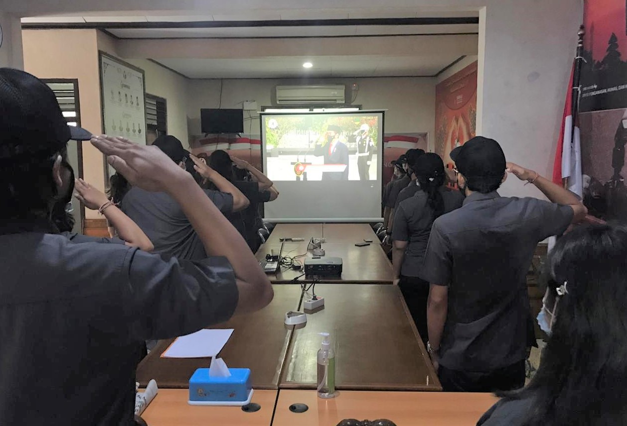 JAJARAN BAWASLU BADUNG MEMPERINGATI HARI PAHLAWAN