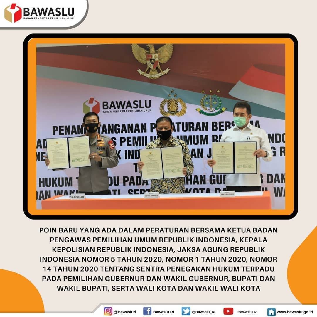 Kawal Pilkada 2020, Bawaslu Jalin Kerjasama Antar-Lembaga (1/4)