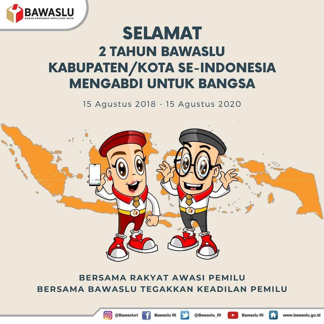 Dirgahayu Bawaslu Kabupaten/Kota Ke-2