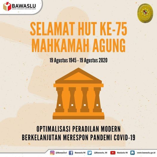 Dirgahayu Mahkamah Agung Ke-75