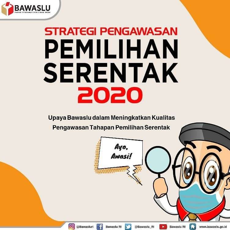 Strategi Pengawasan Bawaslu Kawal Pilkada 2020