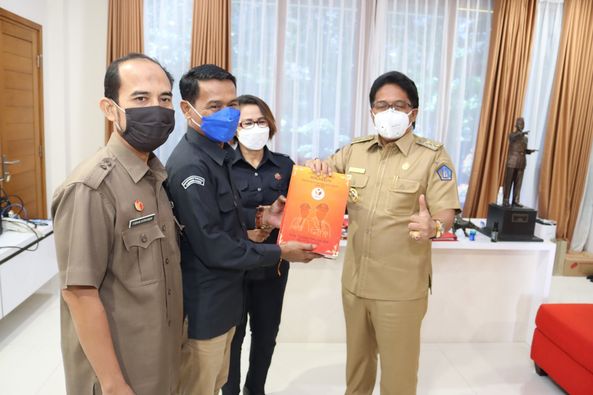 Bawaslu Badung mengadakan Audensi dengan Bupati Badung