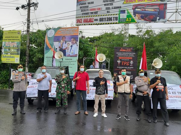 PENUTUPAN MASA KAMPANYE DAMAI  DALAM PEMILIHAN  BUPATI DAN WAKIL BUPATI BADUNG TAHUN 2020