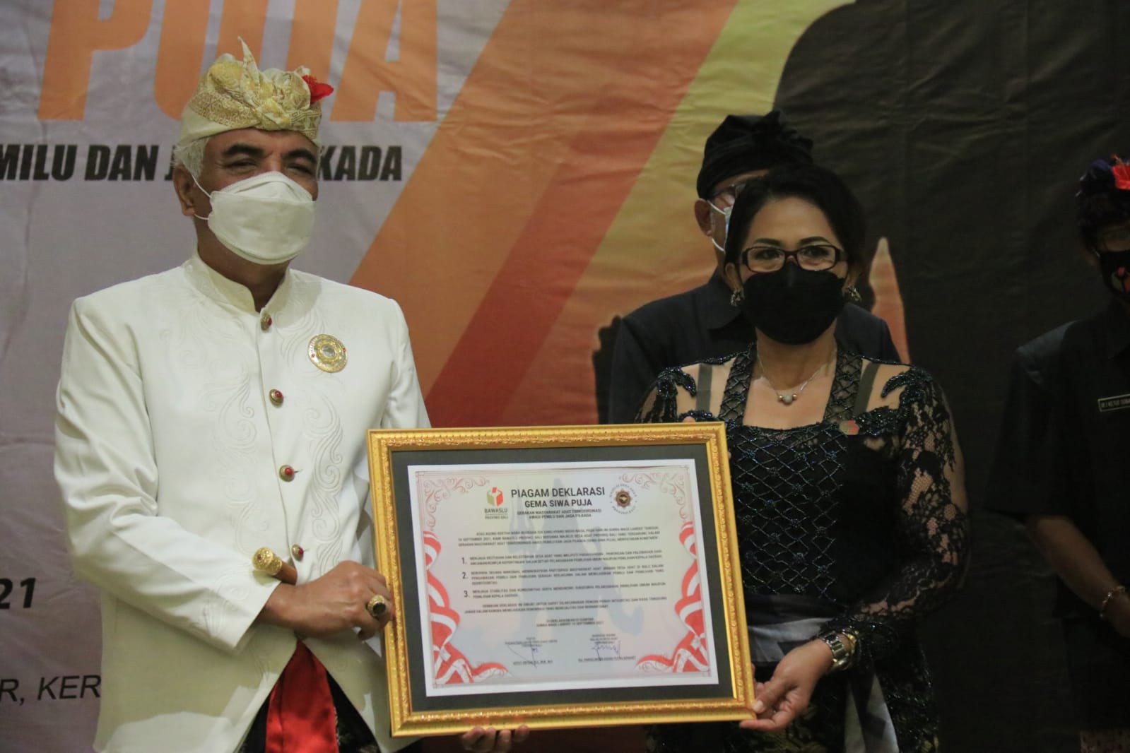 Bawaslu Bali Bersama MDA Provinsi Bali Luncurkan Program Gema Siwa Puja