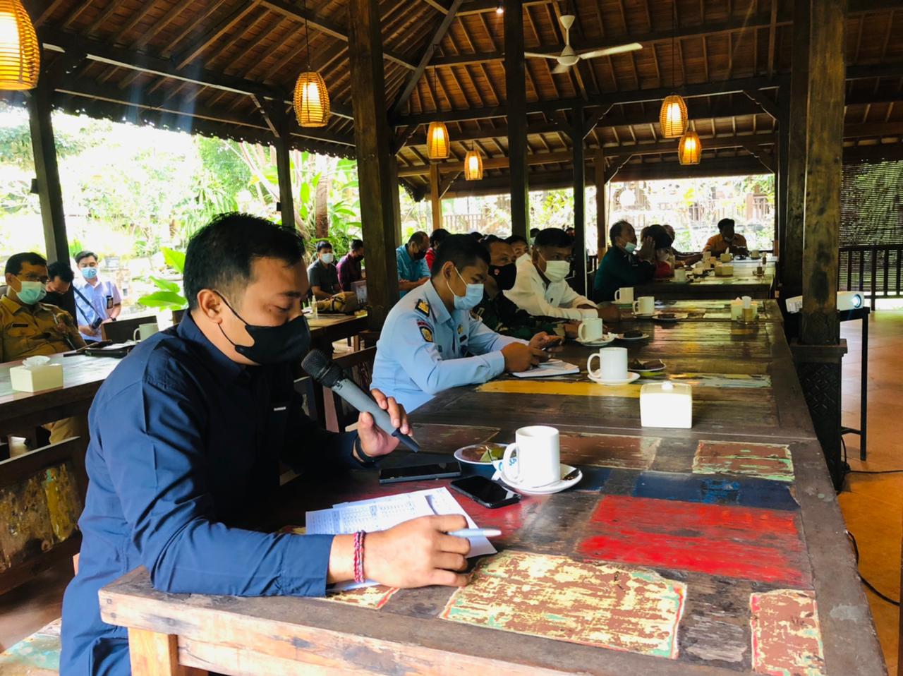 Bawaslu Badung Hadiri Rakor Pemutakhiran Data Pemilih Berkelanjutan Triwulan II tahun 2021