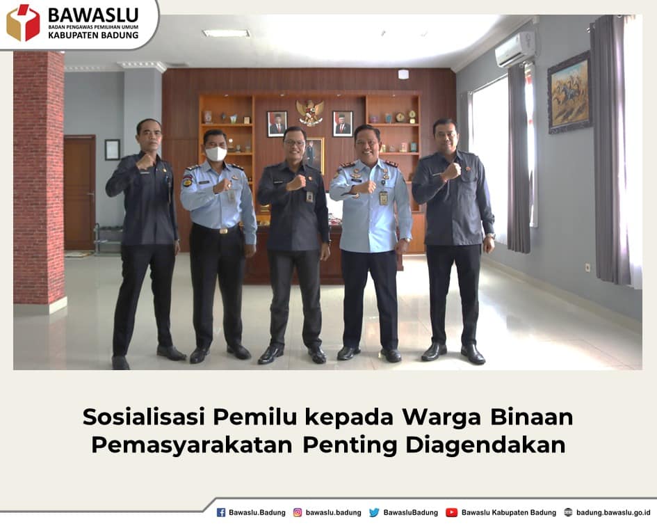 Sosialisasi Pemilu kepada Warga Binaan Pemasyarakatan Penting Diagendakan