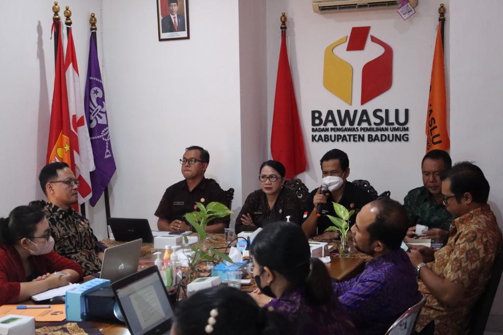 Inspektorat Badung Dukung & Dorong Zona Integritas di Bawaslu Badung