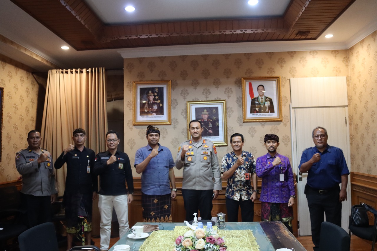 Bawaslu Badung dan Polres Badung Sepakat Tingkatkan Sinergitas dan Koordinasi