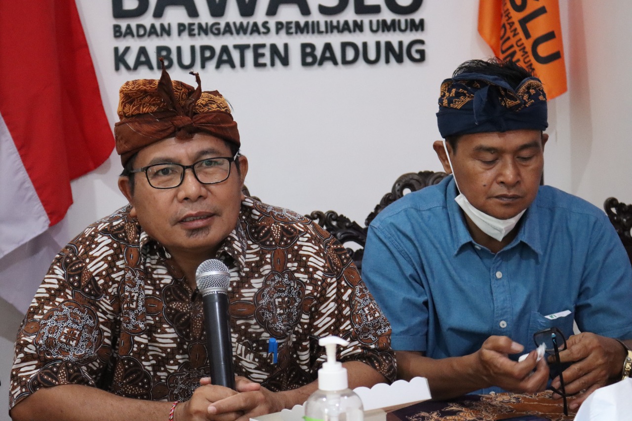 GELAR APEL SIAGA, BAWASLU BADUNG SIAP AWASI PEMILU 2024