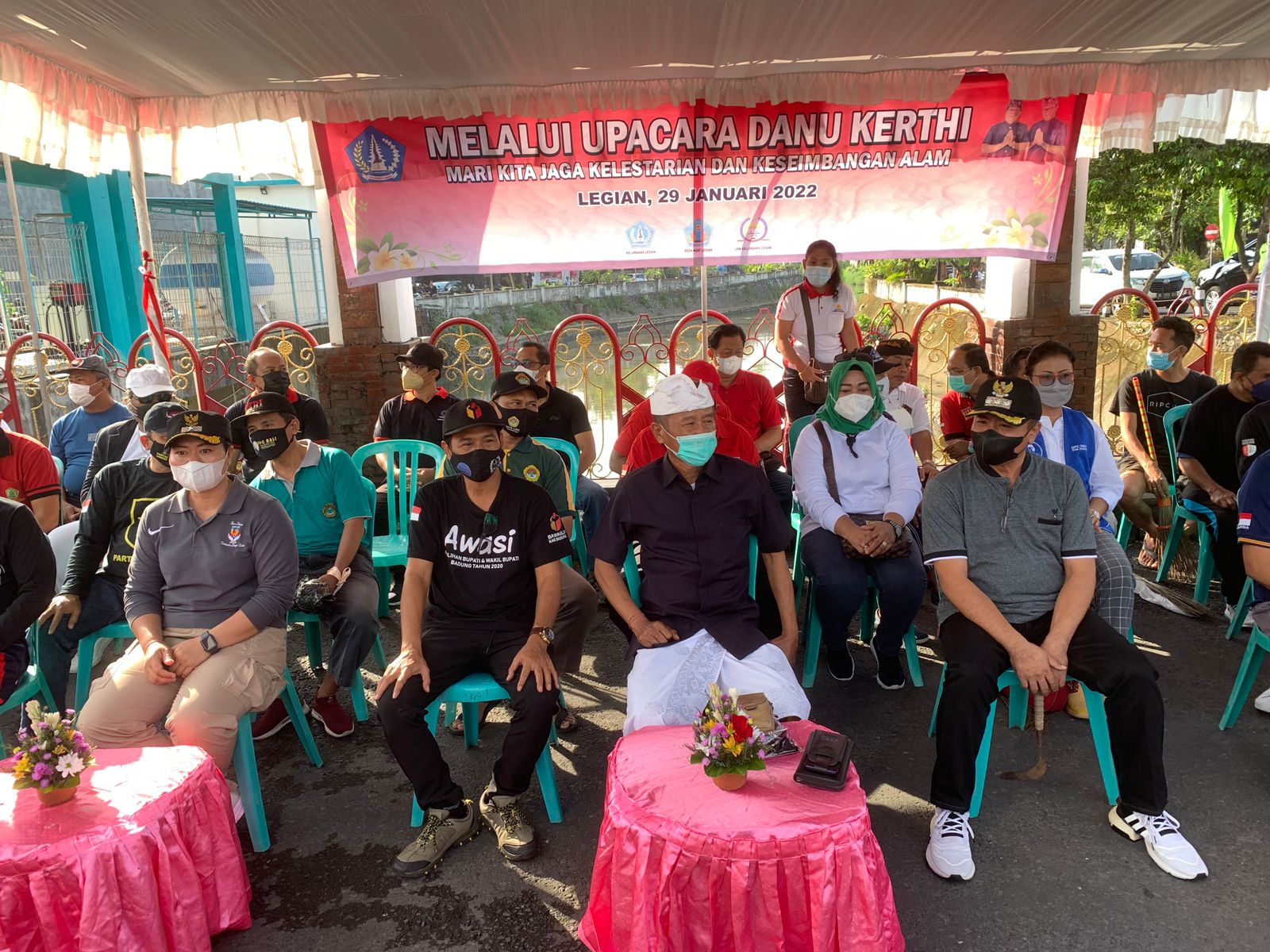 DANU KERTHI DENGAN KERJA BAKTI DI TUKAD MATI