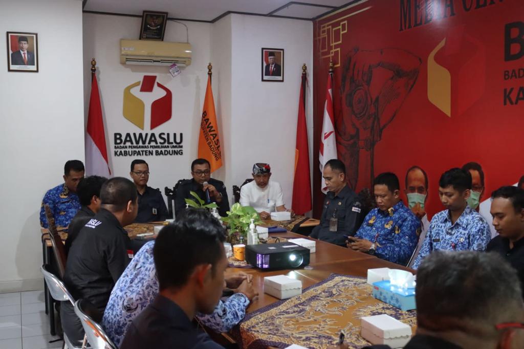 Wujudkan Data Pemilih yang Berkualitas, Bawaslu Badung Gelar Koordinasi Pengawasan Penyusunan DPS libatkan KPU dan Disdukcapil Badung