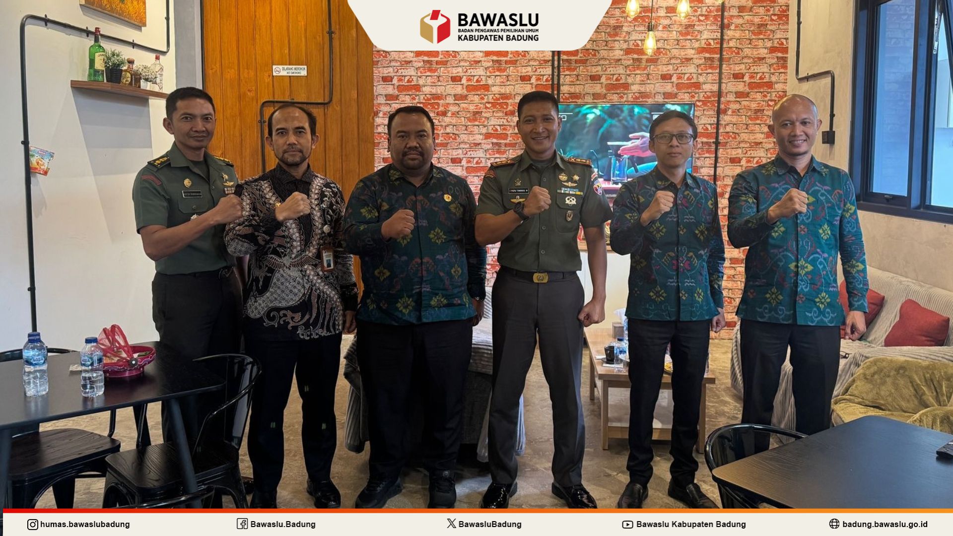 Foto Bersama Dandim 1611/Badung