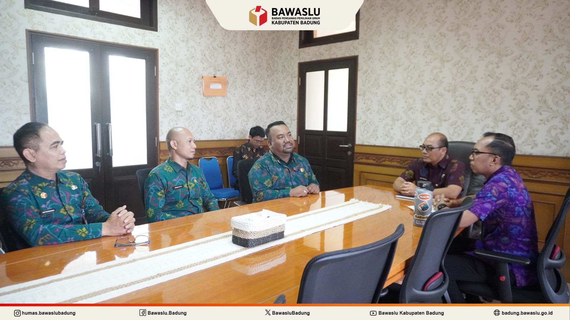 Audiensi ke Disdikpora Kabupaten Badung