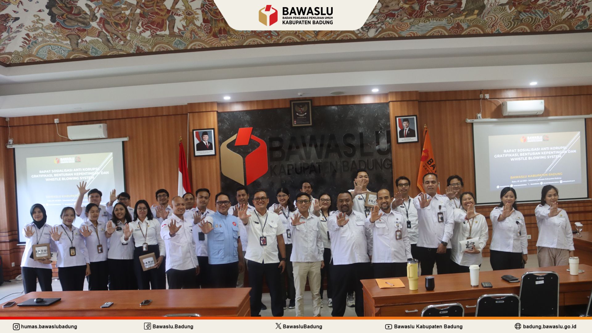 Bawaslu Badung Anti Korupsi