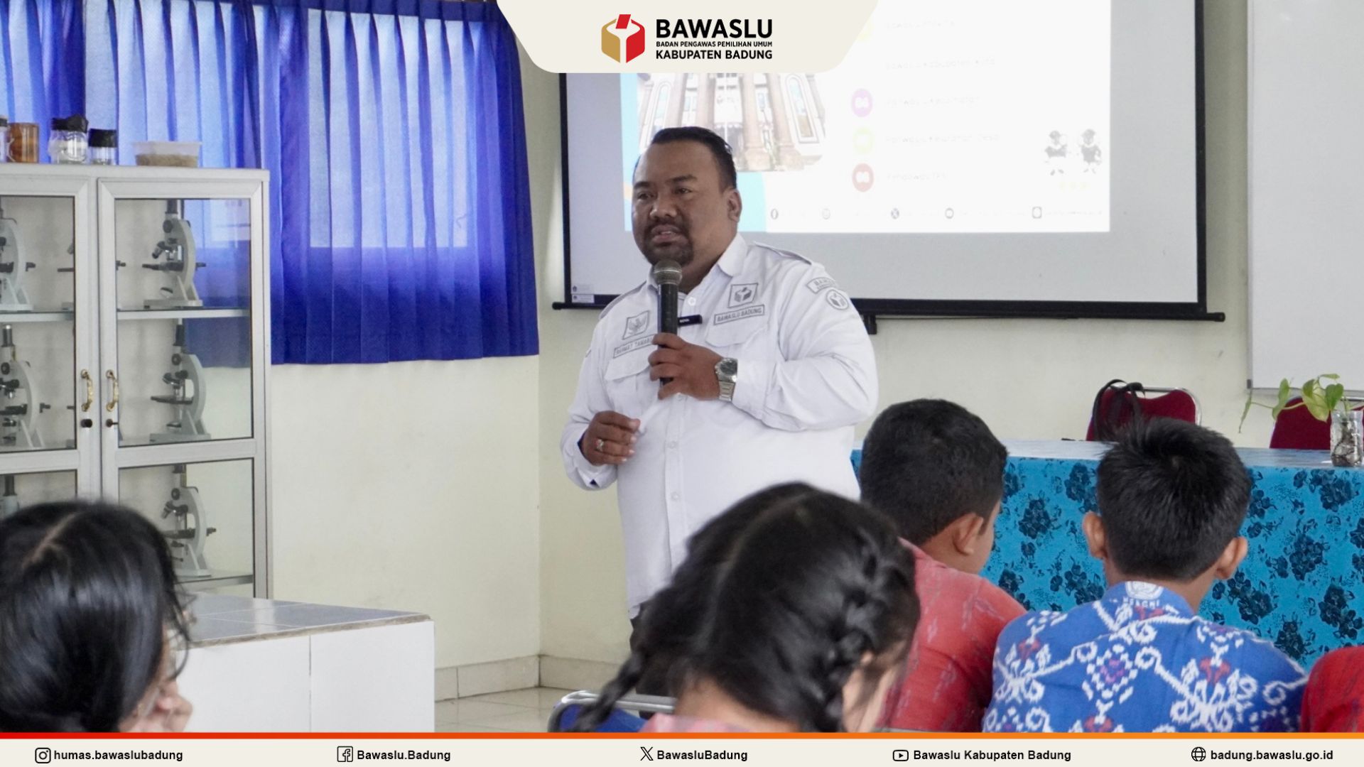 Rachmat Tamara Sosialisasi Ke SMPN 1 Mengwi