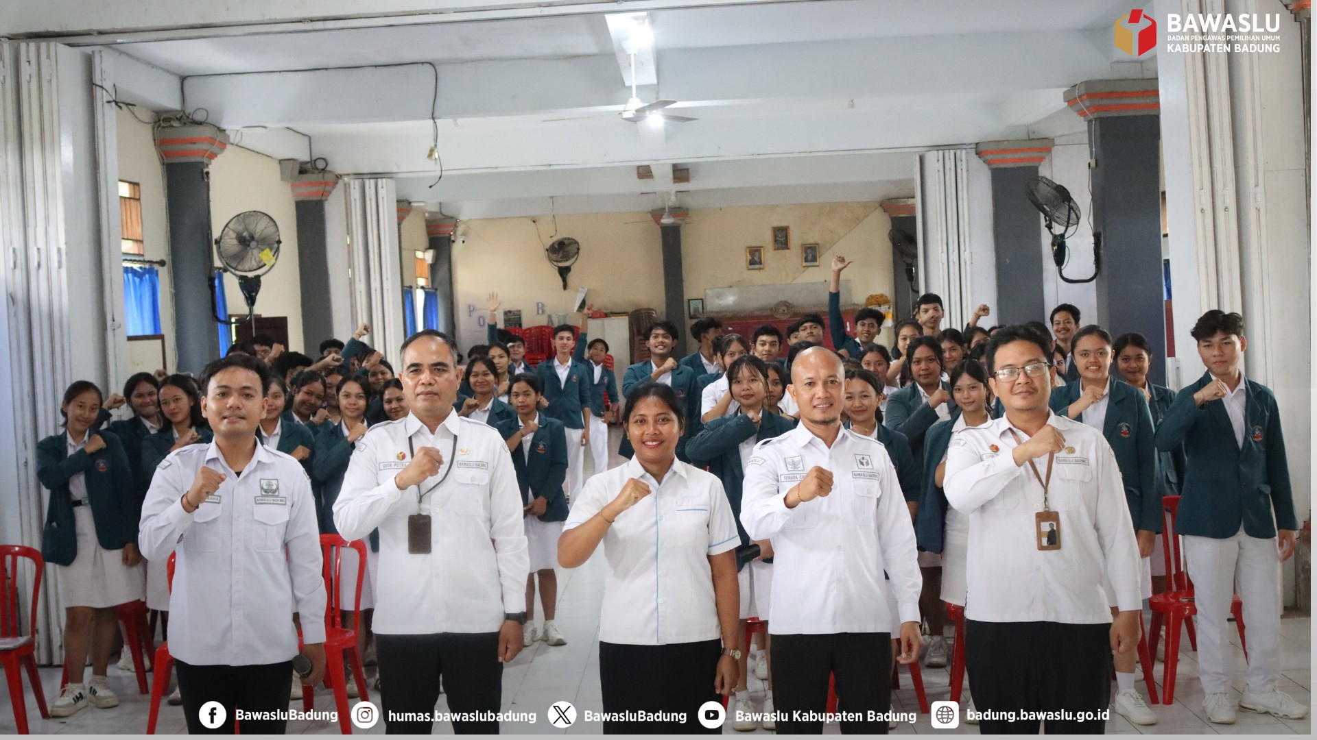 Sosialisasi Gempar di SMAN 1 Abiansemal