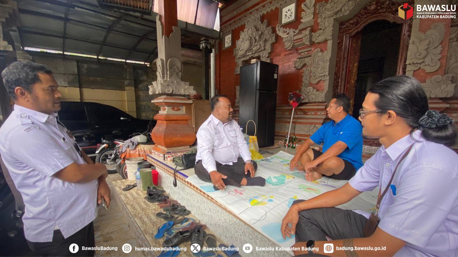 Rachmat Tamara Melaksanakan Uji Petik PDPB di Kuta Selatan