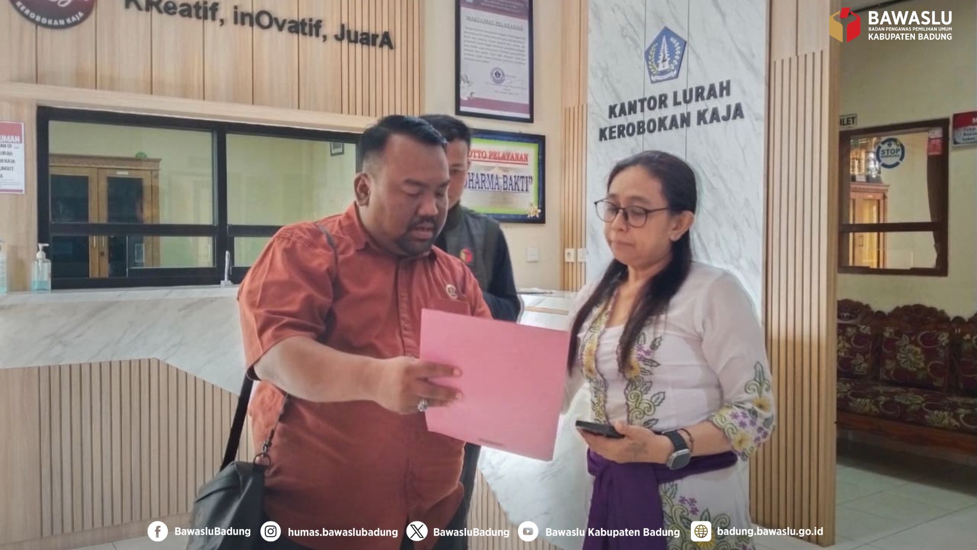 Bawaslu Badung laksanakan Uji Petik di Kecamatan Kuta Utara