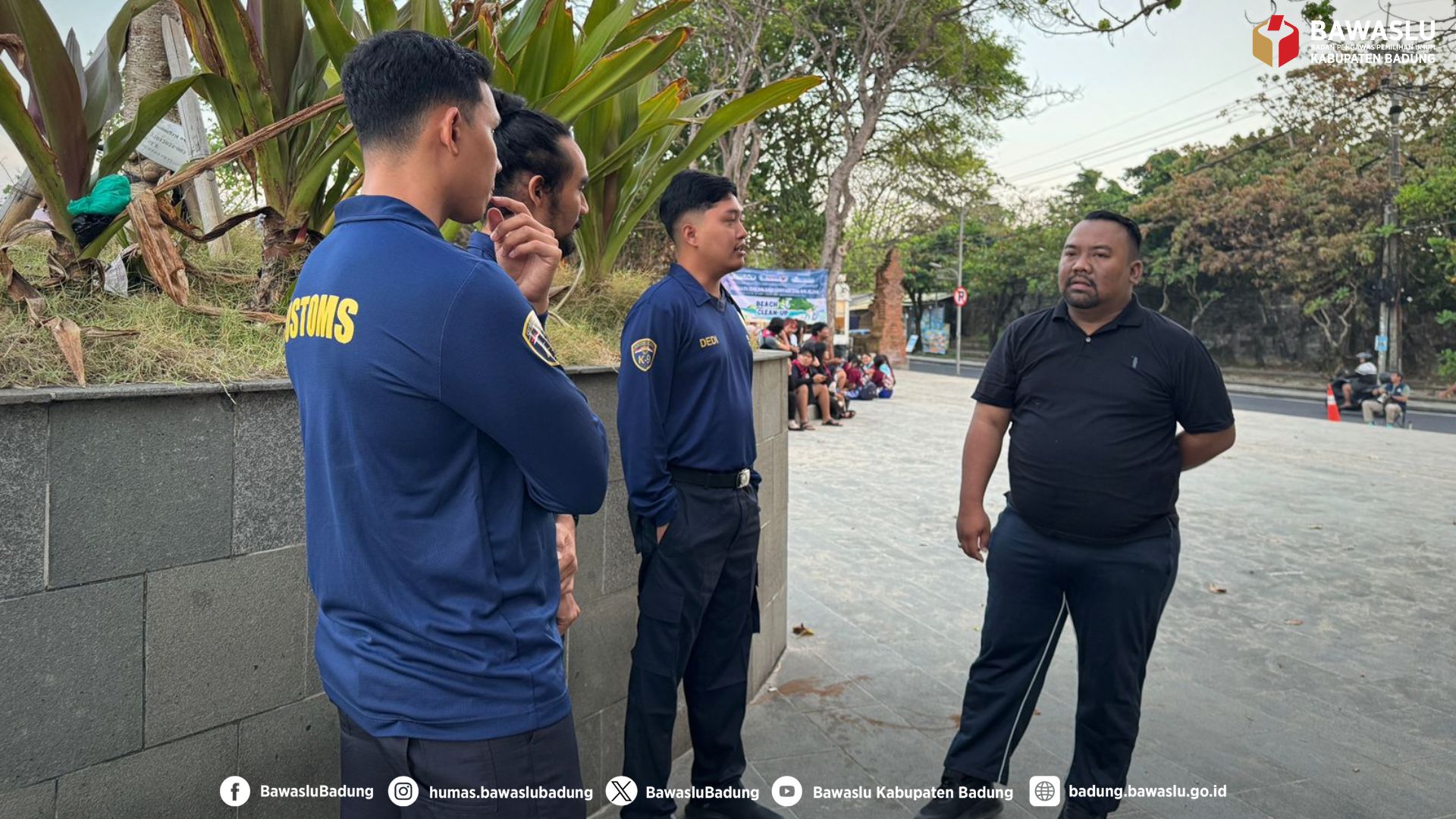 Konsolidasi Bawaslu Badung bersama Kanwil Bea Cukai Bali