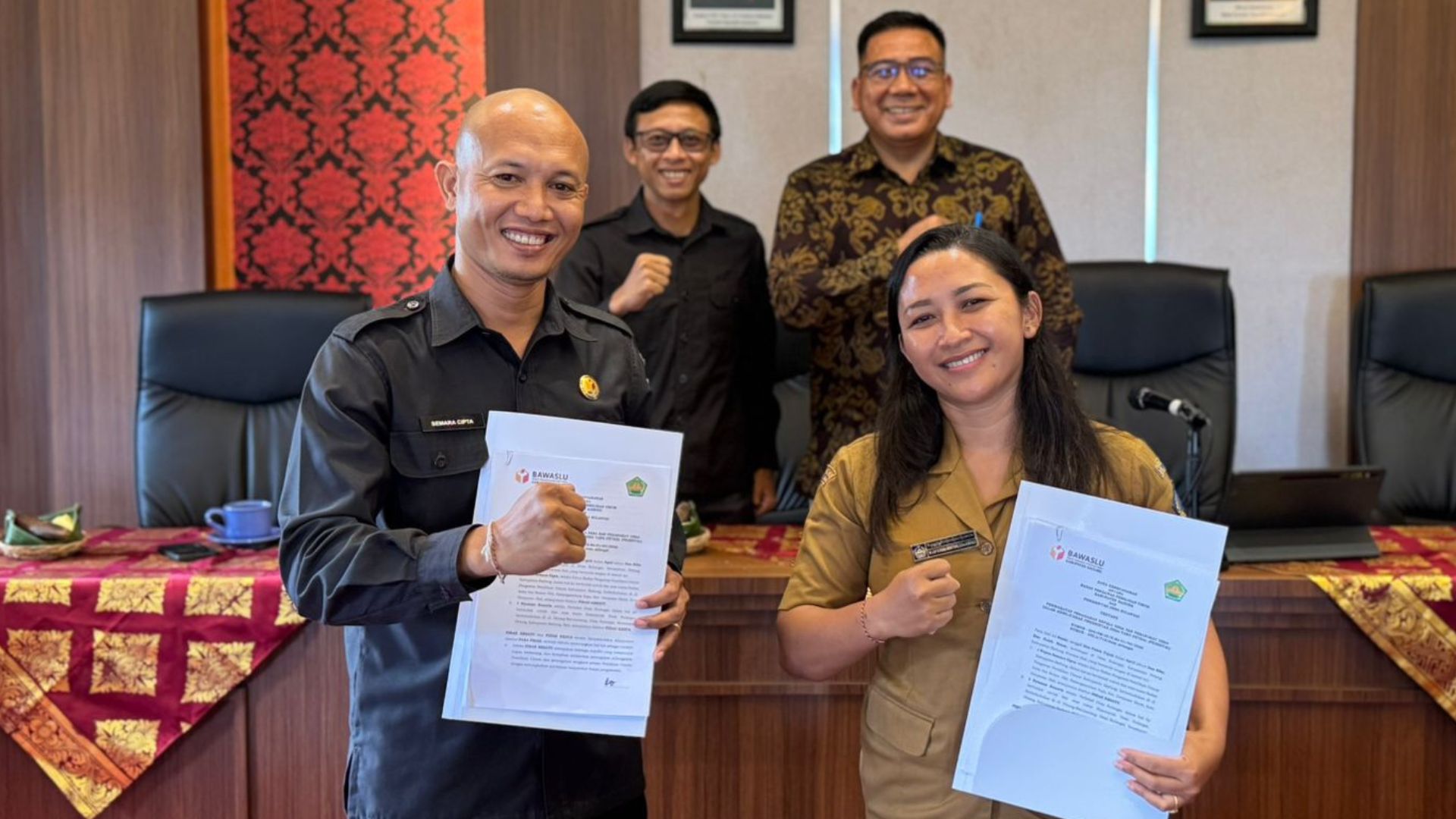 Penandatanganan nota kesepahaman (MoU)