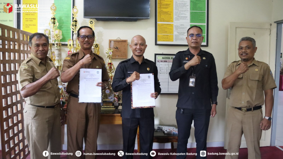 Penandatanganan PKS di SMAN 1 Petang
