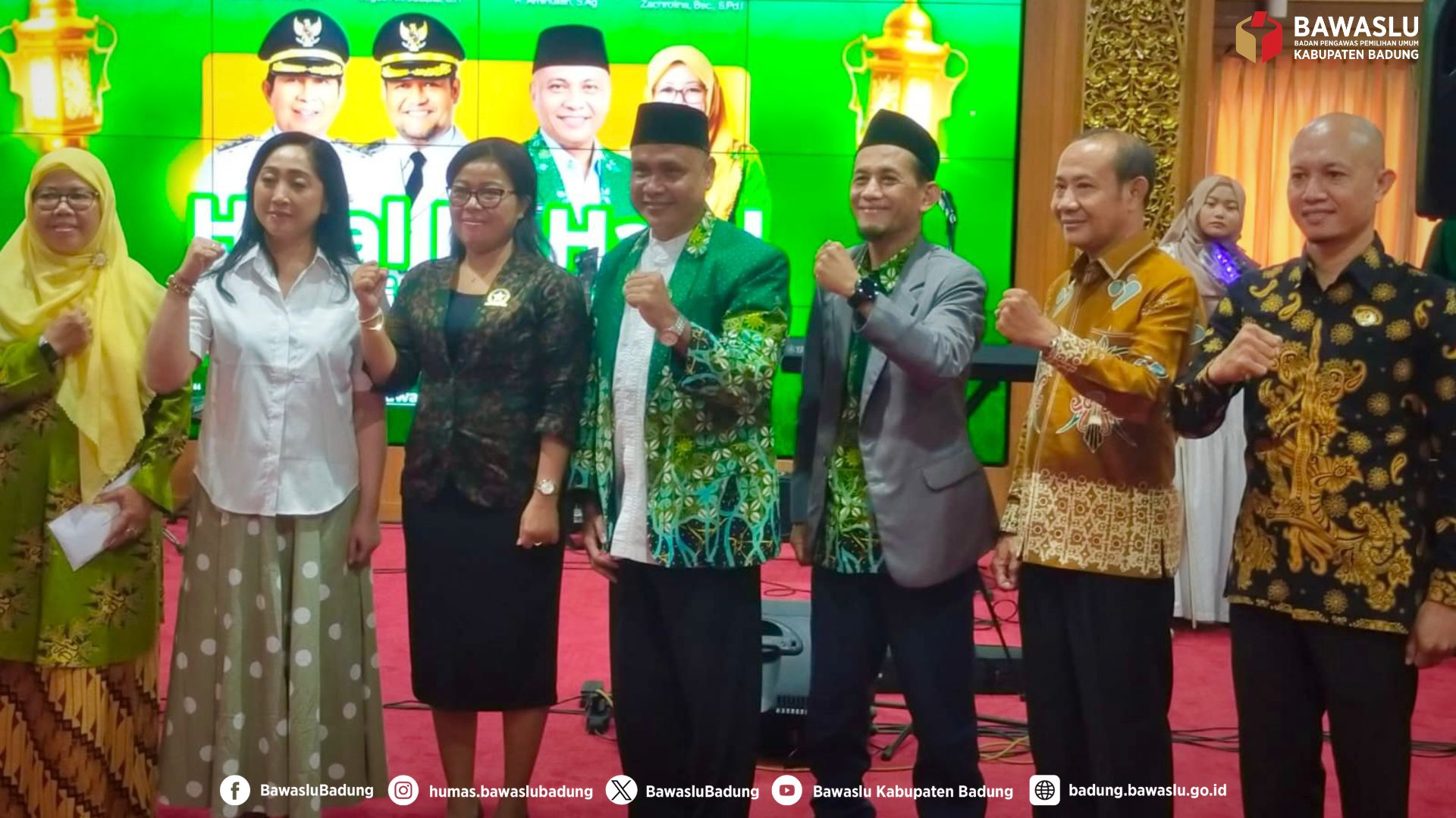 Bawaslu Badung Hadiri Halal Bihalal Muhammadiyah, Perkuat Sinergi Demokrasi dan Kebangsaan