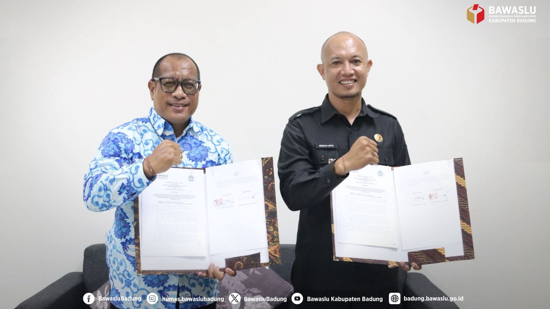 Penandatanganan PKS di SMAN 3 Kuta Selatan