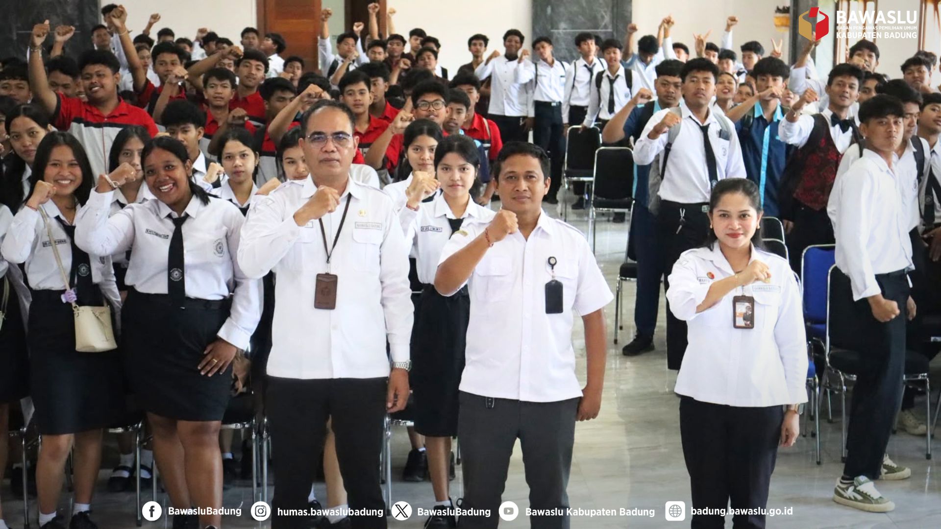 Sosialisasi Pengawasan Partisipatif GEMPAR di SMK N 1 Mengwi
