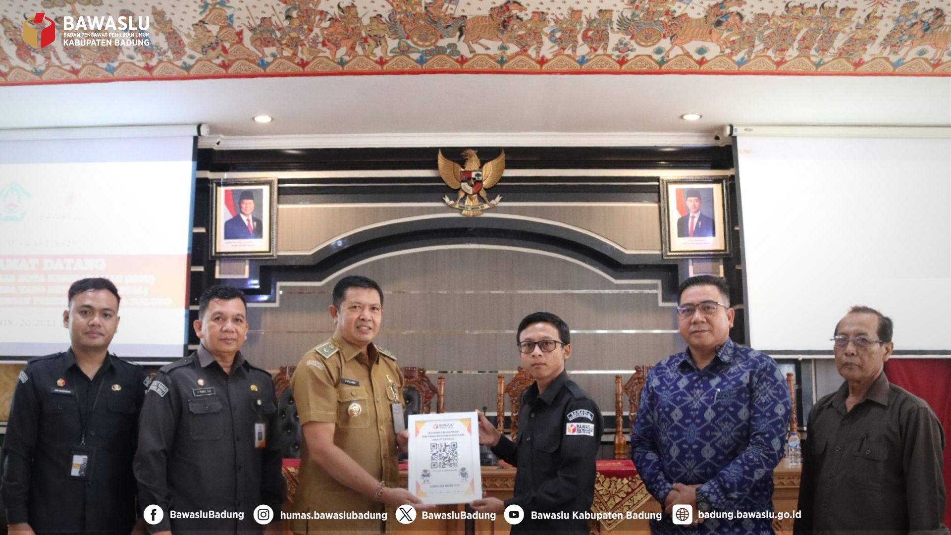 Penandatanganan MoU Program Pedestal di Desa Dalung