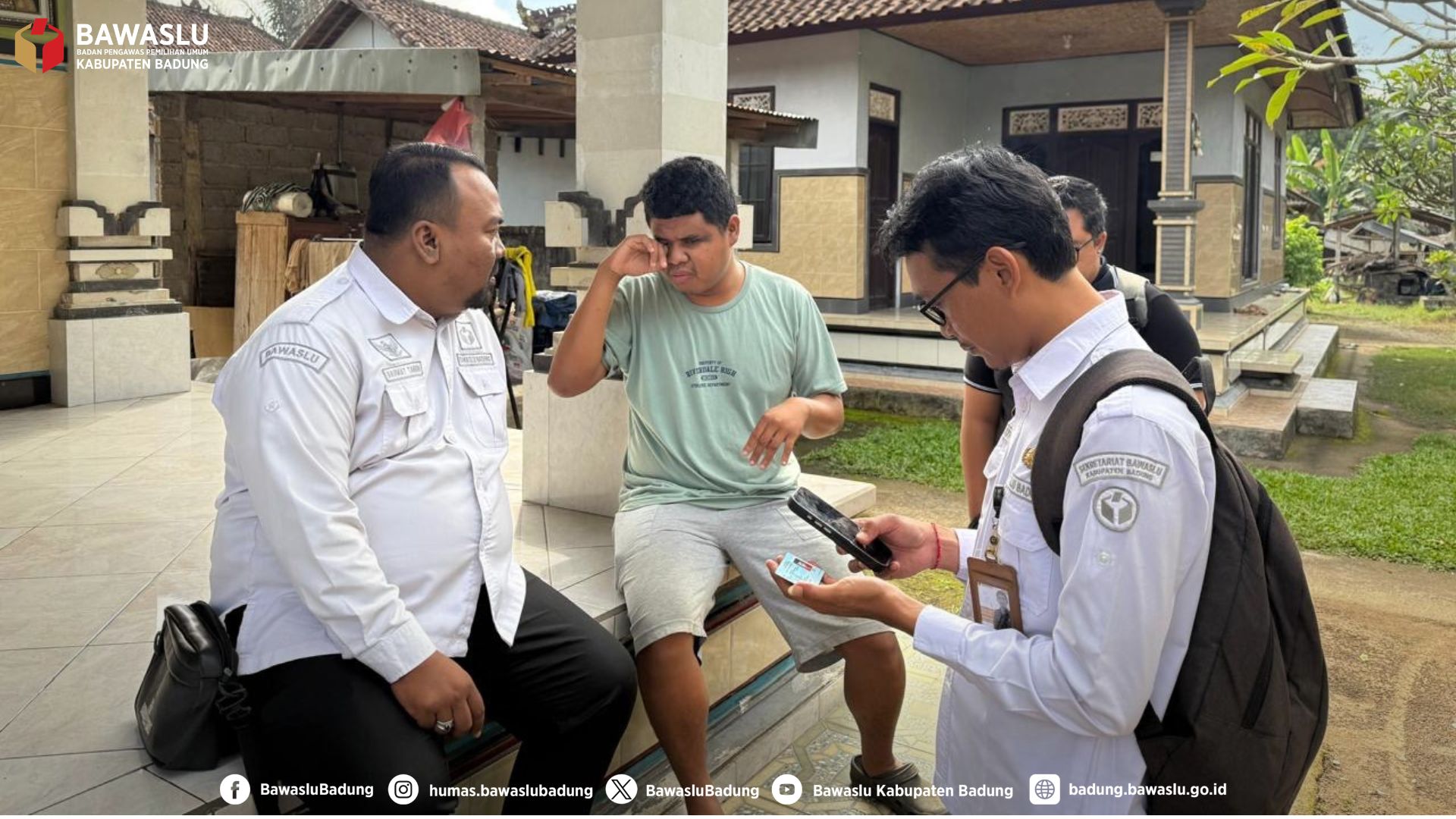 Uji petik PDPB di Desa Bongkasa, Desa Taman, dan Desa Ayunan, Abiansemal - Badung
