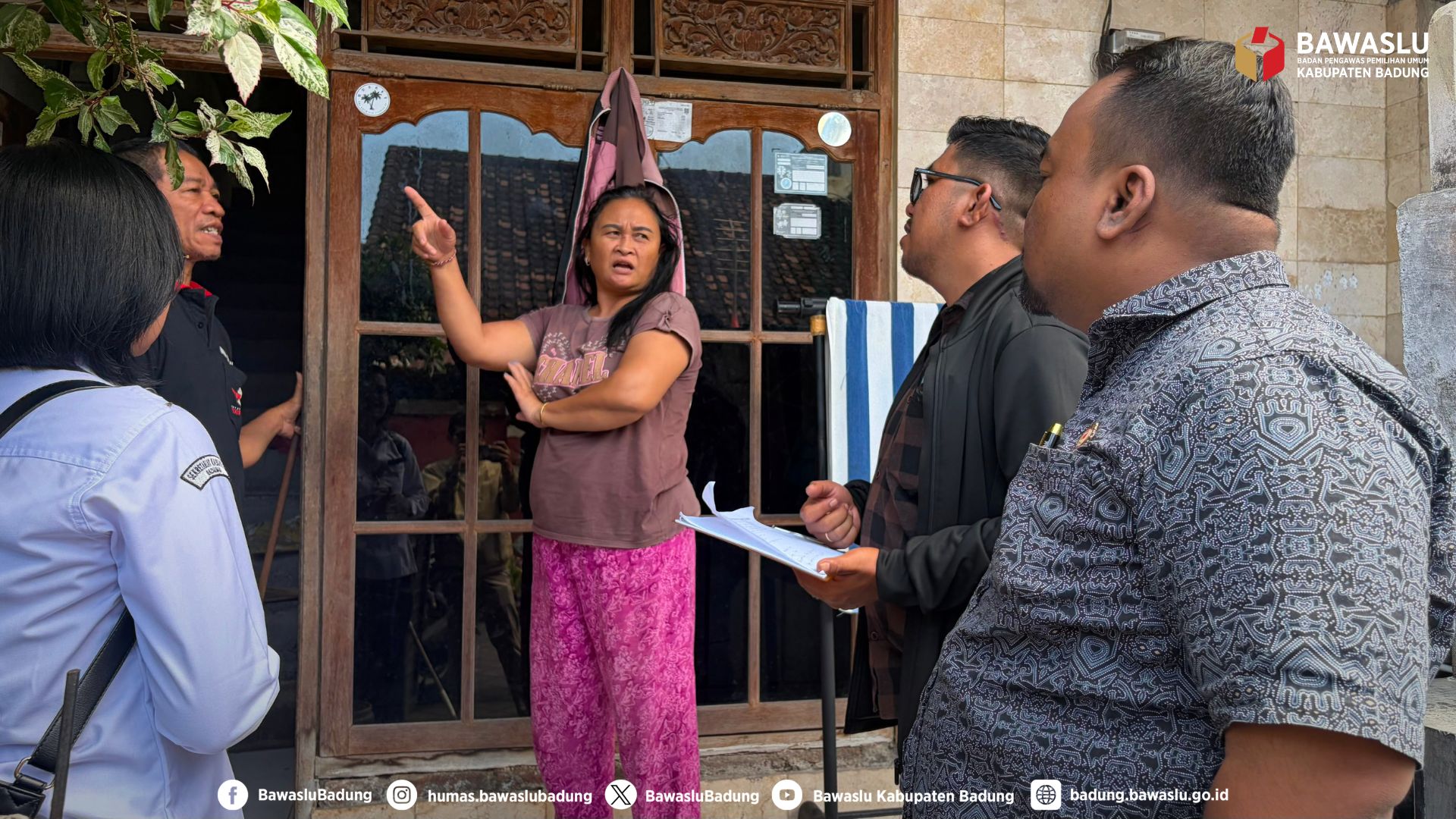 Pengawasan Coktas di Desa Gulingan dan Desa Dalung 