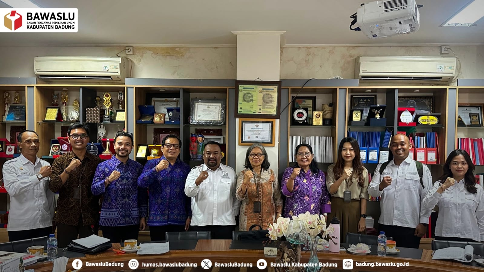 Audiensi ke Fakultas Hukum Unwar