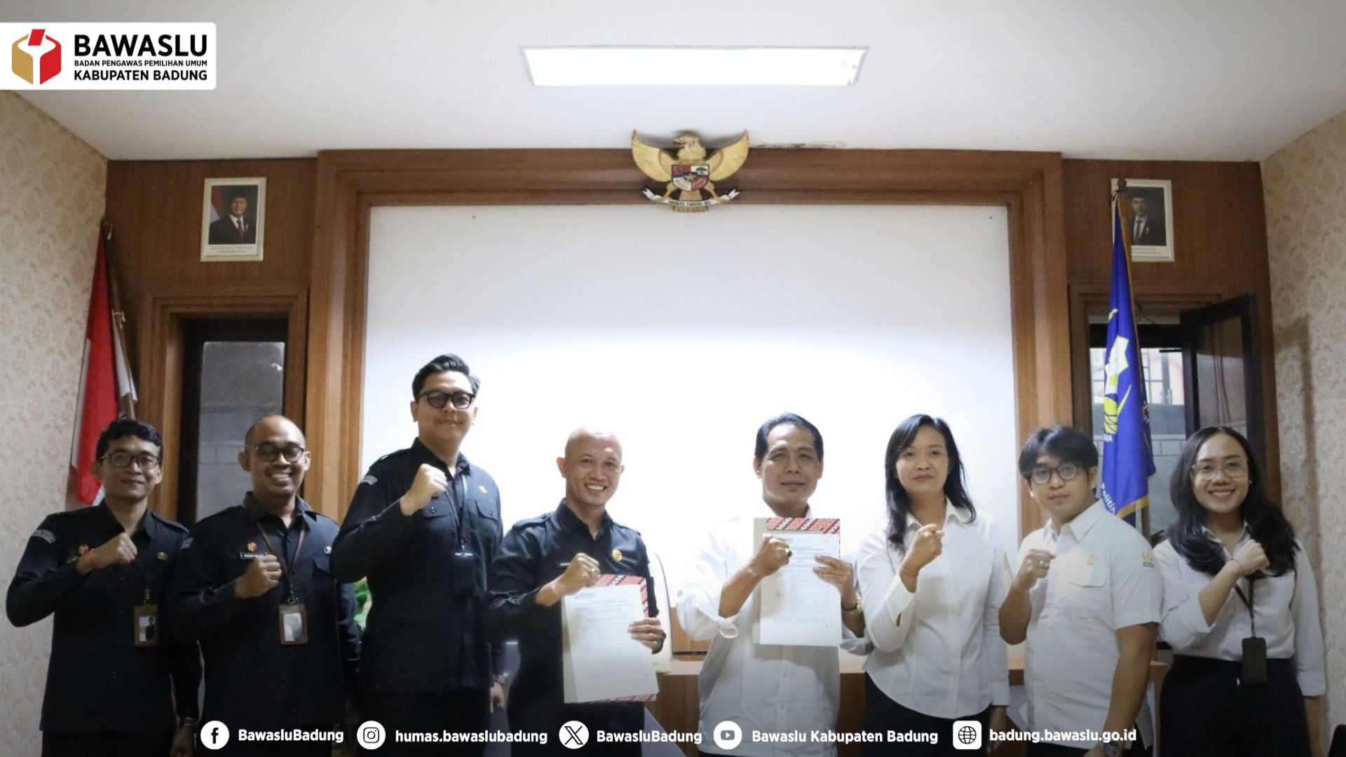 PKS Bawaslu Badung bersama Fisip Universitas Warmadewa