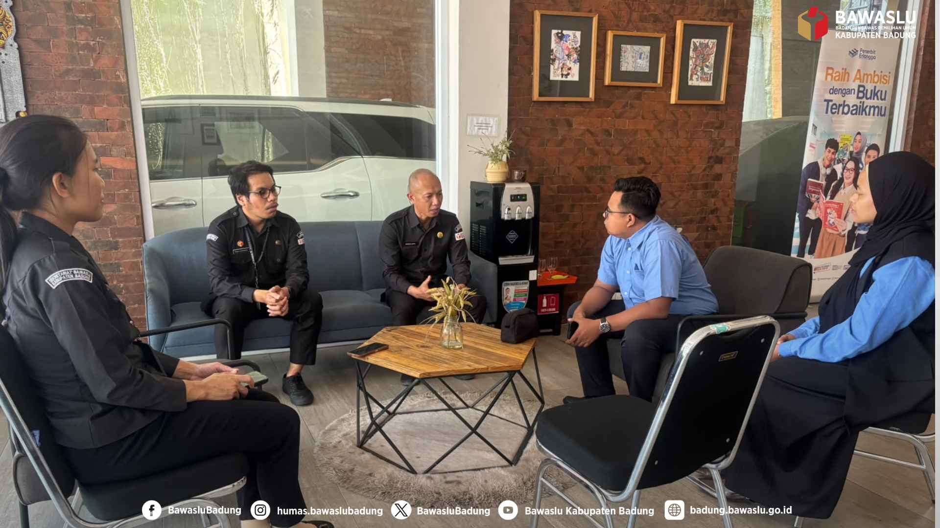 Audiensi dengan Penerbit Erlangga, (11/9/2026)