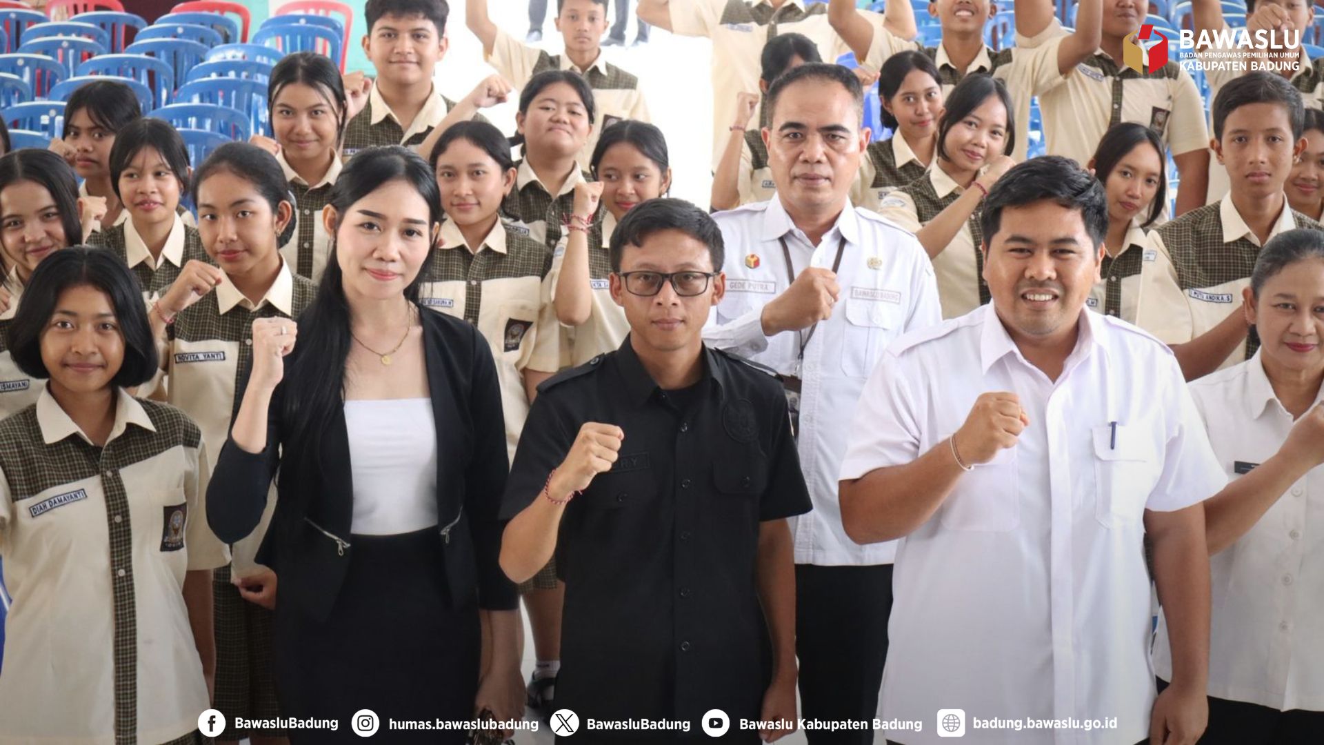 Sosialisasi Pengawasan Partisipatif GEMPAR di SMK Pariwisata Dalung