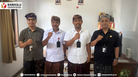 Audiensi ke Kesbangpol Badung