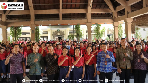 Debat Calon Ketua OSIS SMPN 2 Kuta Utara