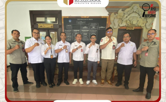Lanjutkan Jalinan Komunikasi, Bawaslu Badung bertandang ke Kantor Satpol PP Badung
