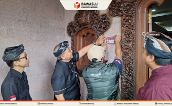 Ketua Bawaslu Kabupaten Badung melaksanakan pengawasan Pencocokan dan Penelitian