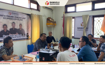 Bawaslu Badung Monitoring Pembentukan PPDP/Pantarlih Pilkada 2024