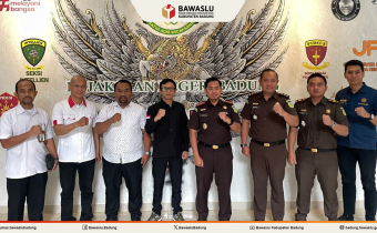 Persiapkan Pemilihan 2024, Pimpinan Bawaslu Badung Laksanakan Audiensi Dengan Kajari Badung