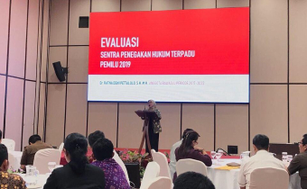 RAKERNIS EVALUASI SENTRA GAKKUMDU PEMILU 2019