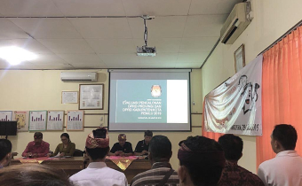 RAPAT KOORDINASI EVALUASI PENCALONAN DPRD PROVINSI DAN DPRD KABUPATEN/KOTA PEMILU 2019